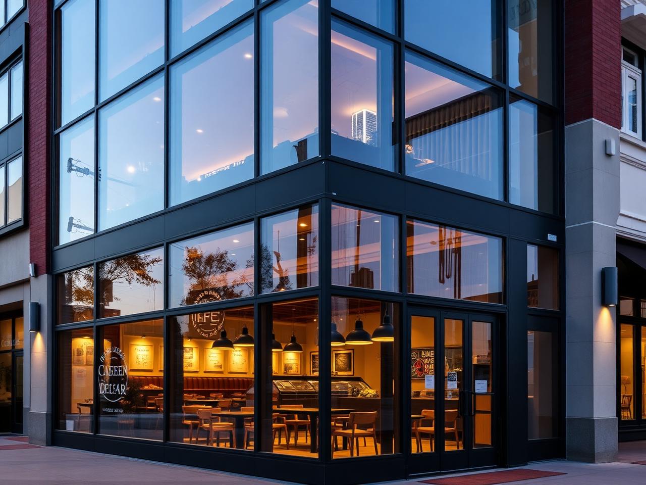 Downtown Bistro Storefront